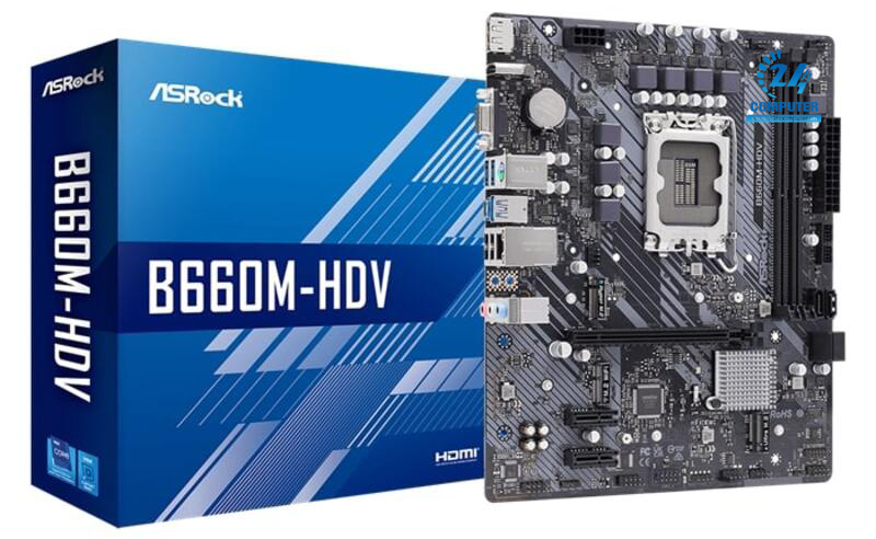 Mainboard Asrock B660M cho hiệu năng ổn định và tuổi thọ cao